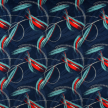 Blue and Red